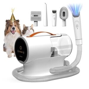 SOLD ON ANOTHER PLATFORM - AIRROBO Dog Grooming Vacuum, Dog Grooming Kit-